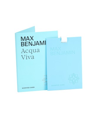 Card parfumat, Acqua Viva, Classic - MAX BENJAMIN